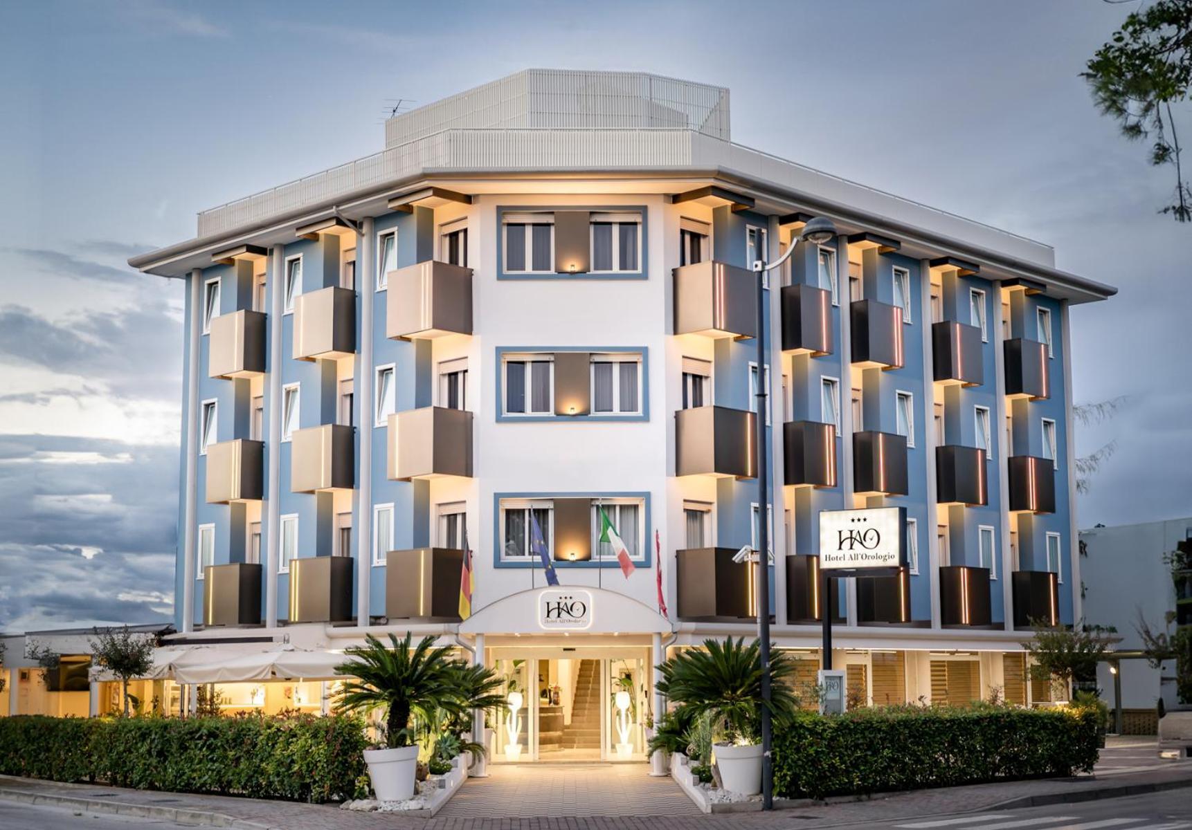 Hotel All'Orologio 3 Stelle Superior Caorle Exterior foto